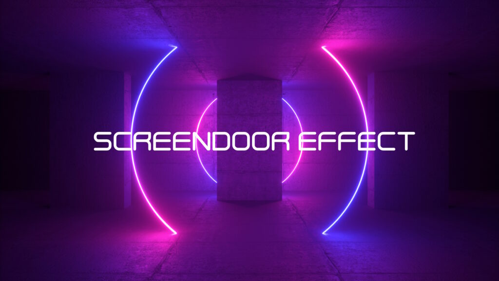 Screendoor Effect