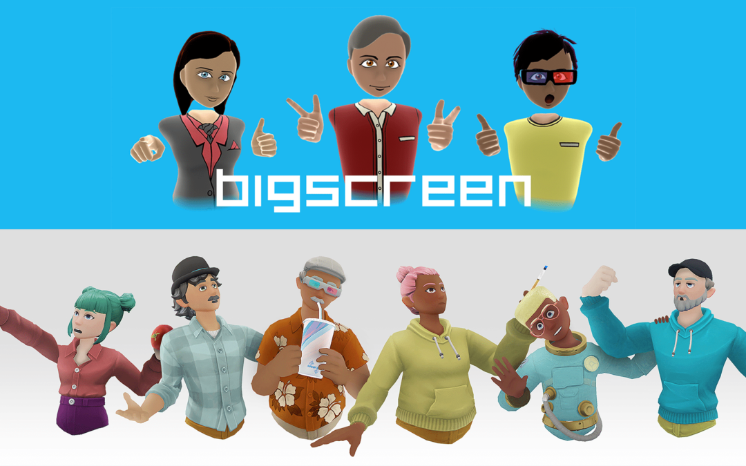 Bigscreen Avatar update before and after