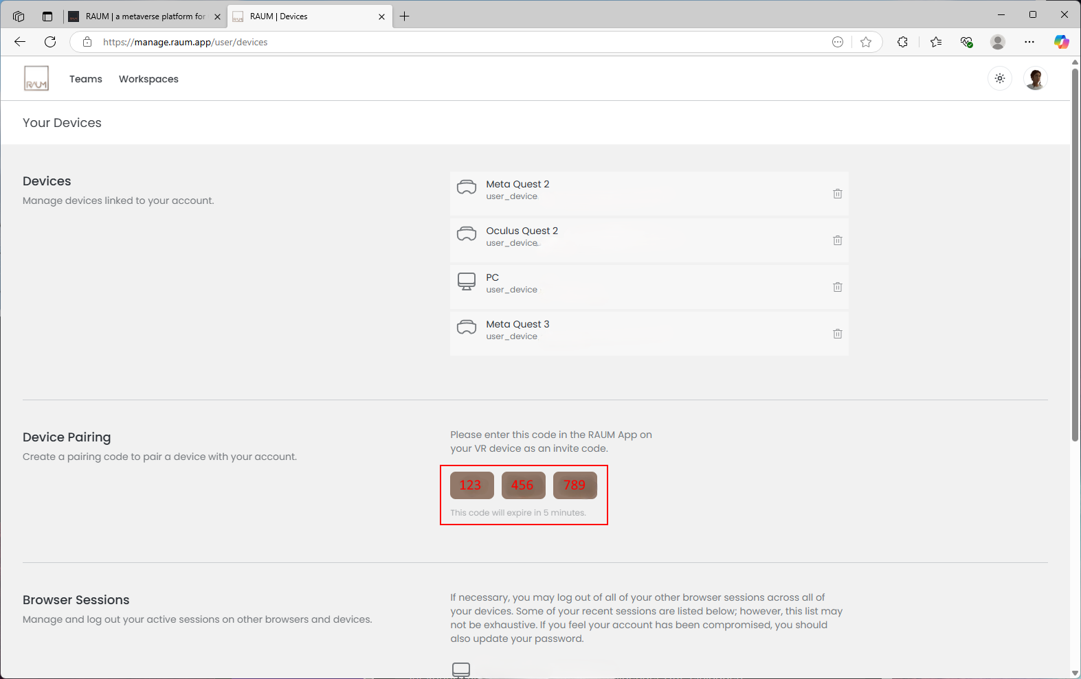 Ein neues Headset verbinden 3 pairingcode